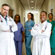 critical care team at a hospital