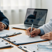 evaluating telehealth partner, healthcare administrator reviewing data